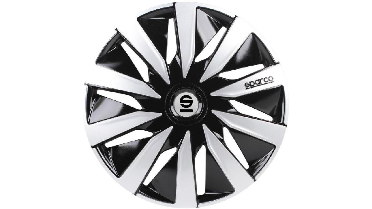 Enjoliveur+Sparco+Lazio+16+pouces+noir%2Fargent+%28%C3%A0+l%27unit%C3%A9%29